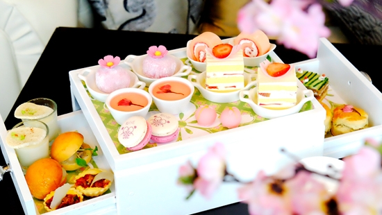 Sakura Blossom Afternoon Tea จิบชาในห้วงซากุระบาน