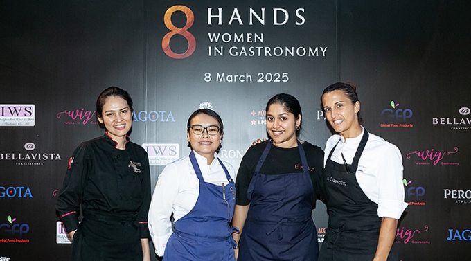 4 เชฟหญิงจากทั่วโลก เสิร์ฟความอร่อยบนเรือล่องแม่น้ำเจ้าพระยาในงาน 8-HAND WOMEN IN GASTRONOMY