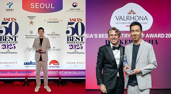 เชฟเดช คิ้วคชา คว้ารางวัล ‘เชฟขนมหวานยอดเยี่ยมแห่งเอเชีย’ จากงาน Asia’s 50 Best Restaurants 2025