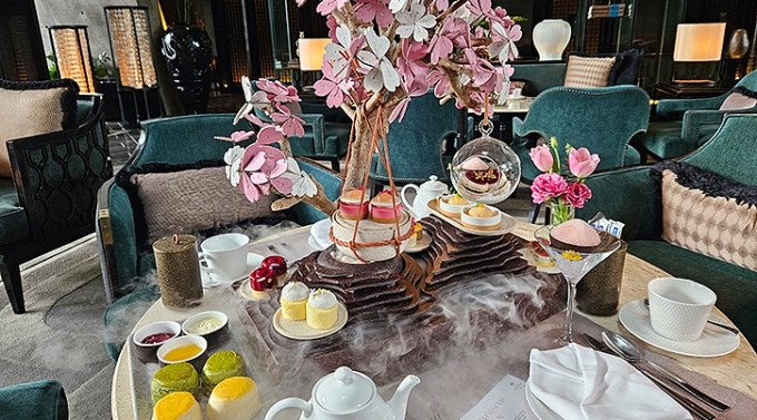 ผลิบานหวานหอมไปกับ The Blossom Garden ชุดน้ำชายามบ่ายธีมซากุระแห่ง Sindhorn Kempinski Hotel Bangkok