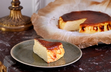Basque Cheesecake สูตรต้นตำรับของป้าเป้า