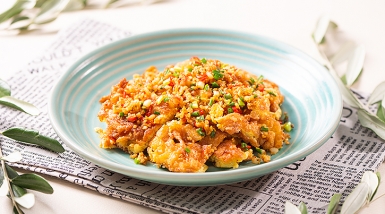 ไข่ทอดคั่วพริกเกลือ จานอร่อยที่ทำได้ง่ายและรวดเร็ว