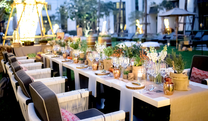 The Vegetarian Garden Party