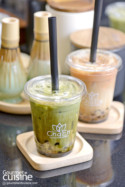 ChaEn Matcha ชาเขียวพรีเมียมชงสดแก้วต่อแก้ว