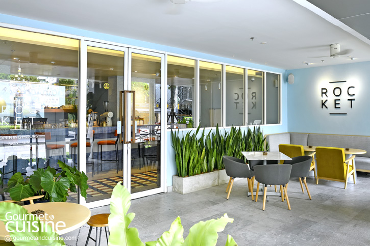 Rocket Coffee Bar อร่อยเรียบง่ายสไตล์สแกนดิเนเวีย