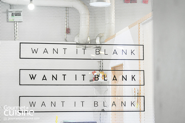 want it blank