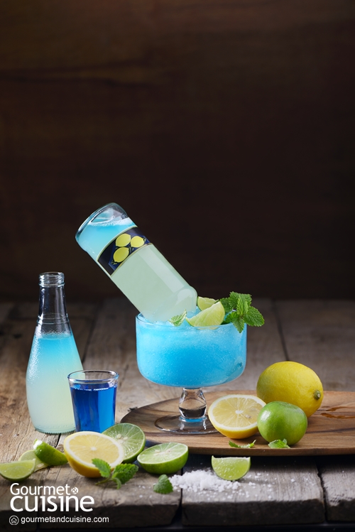 Upside Down Blue Lemonade