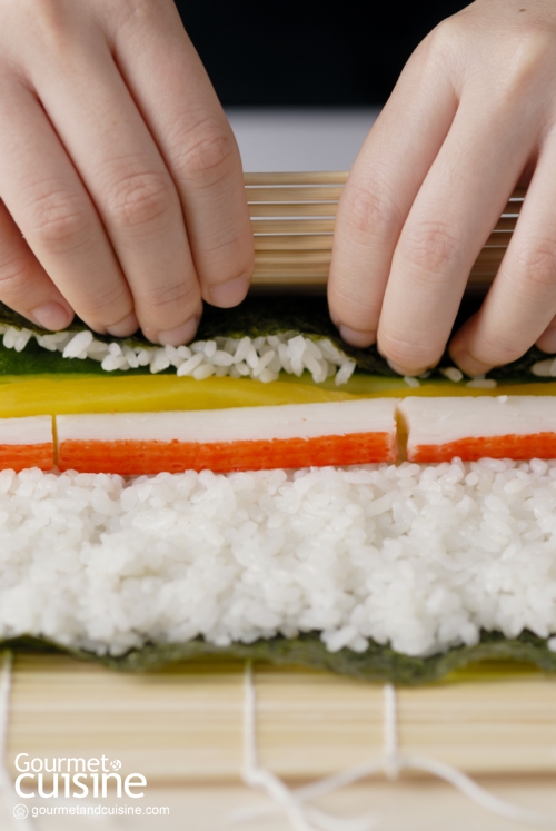 วิธีปั้นซูชิ อร่อยง่ายได้ที่บ้าน