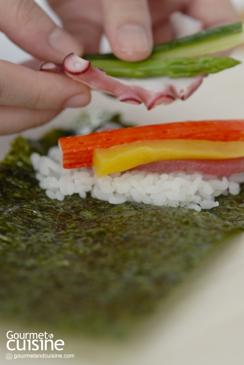 วิธีปั้นซูชิ อร่อยง่ายได้ที่บ้าน