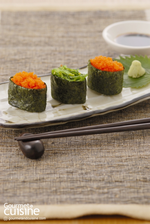 วิธีปั้นซูชิ อร่อยง่ายได้ที่บ้าน