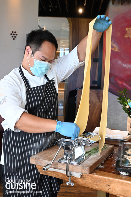 Pasta e Basta ชวนมา D.I.Y พาสต้าเส้นสดจานโปรดที่ Riedel Restaurant & Wine Cellar