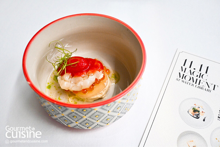 ดื่มด่ำช่วงเวลาสุดพิเศษ "Magic Moment" กับเมนูฉลองครบรอบ 11 ปี "Water Library"