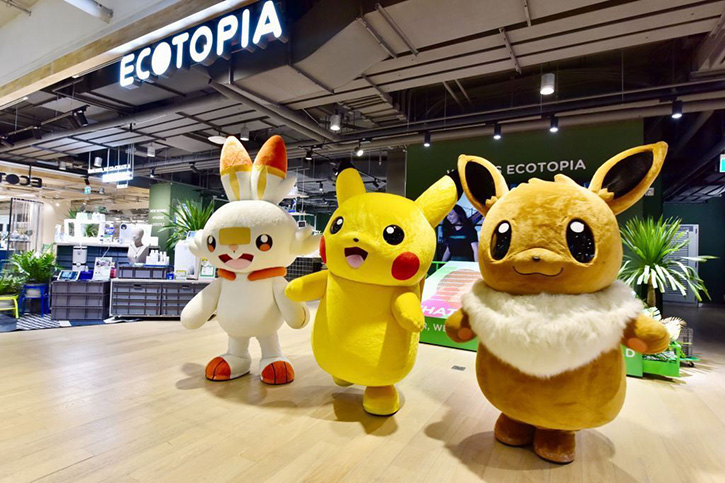 Ecotopia ที่สุดของแหล่งรวมสินค้าอีโค่สำหรับคุณ ชวนสนุกร่วมกิจกรรมเวิร์คช้อปกับ “โปเกมอน” ในแคมเปญ “Ecotopia : love our planet”
