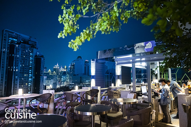 ให้(ดินเนอร์)คืนนี้เป็นสีชมพูที่ Barracuda Rooftop Bar