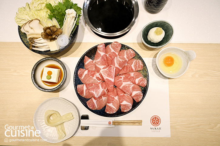 “SAKAE” ร้านชาบู-ชาบูและสุกี้ยากี้ญี่ปุ่นระดับพรีเมียม @The Parq Life