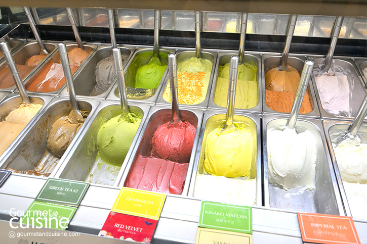 ละเลียดไอศกรีมพรีเมี่ยม ที่ Azabu Sabo