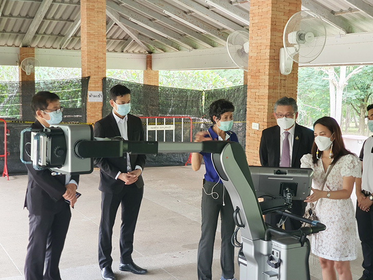 ซีพีเอฟ มอบเครื่อง X-RAY หนุน รพ.สนามเจ็ดคต จ.สระบุรี