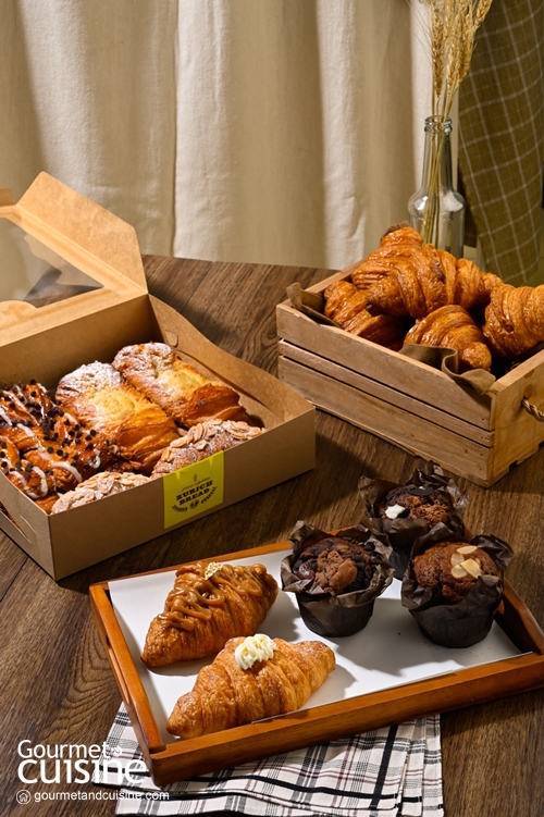 หอมกรุ่นเบเกอรี่แบบเดลิเวอรี by Zurich Bread Factory and Café