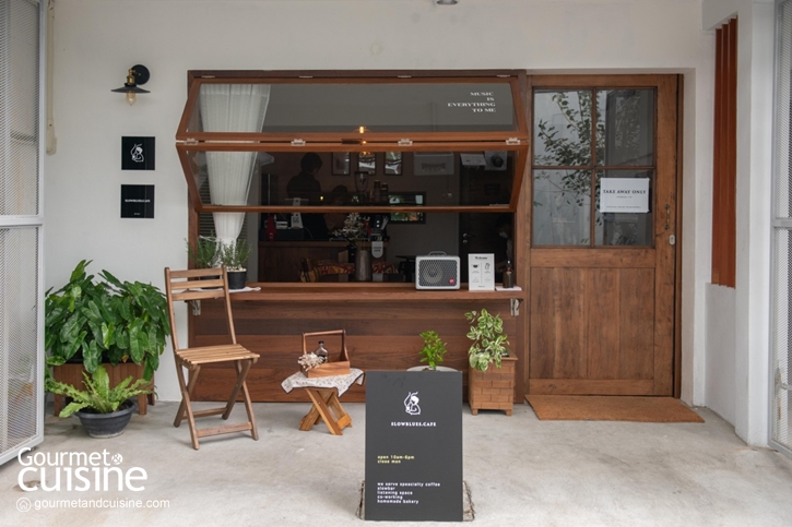 Slowblues Cafe โฮมคาเฟ่สุดอบอุ่น ย่านงามวงศ์วาน
