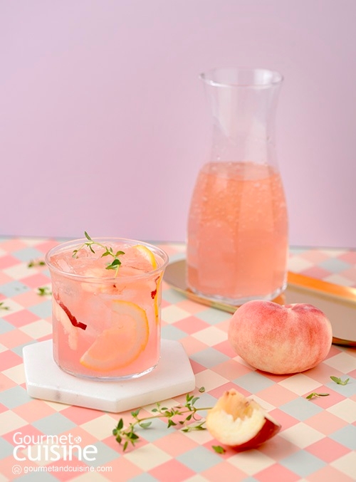 Peach Jelly Ginger Ale