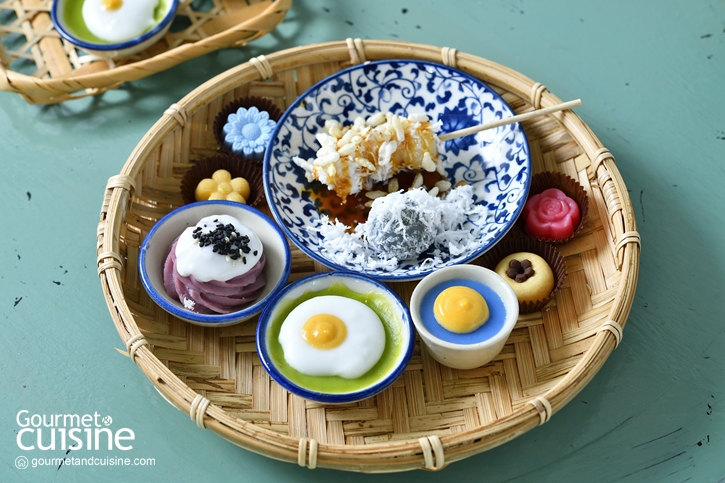 “เสน่ห์” ขนมไทยร่วมสมัยในร้านใหม่ย่านอิสรภาพ
