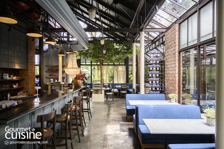 Maison Bleue คาเฟ่ฝรั่งเศสสุดรื่นรมย์เปิดใหม่ ซอยสุขุมวิท 24