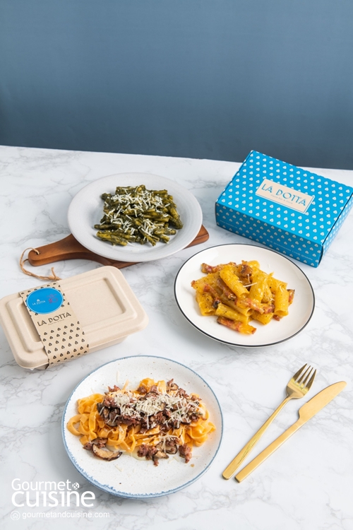 สนุกไปกับการครีเอตเมนูพาสตาจานพิเศษด้วย DIY Pasta Kits by La Dotta