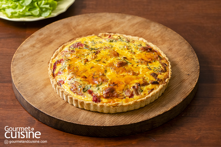 ทาร์ตมะเขือเทศ (Tomato Tart) ทาร์ตขวัญใจชาวยุโรป