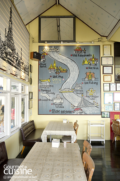 Steve Cafe & Cuisine ร้านริมน้ำบรรยากาศดีที่เทเวศร์