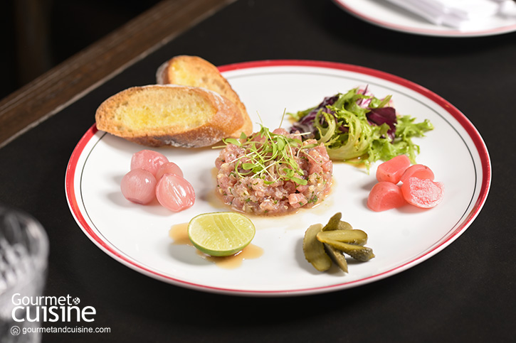 Tuna Tartare with Lemongrass and Soy-Sesame Dressing