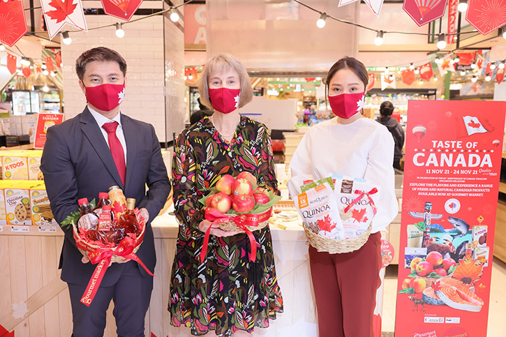 เอกอัครราชทูตแคนาดา ร่วมชมงาน “TASTE OF CANADA” พร้อมชวนคนไทยสัมผัสความอร่อยส่งตรงจากประเทศแคนาดา