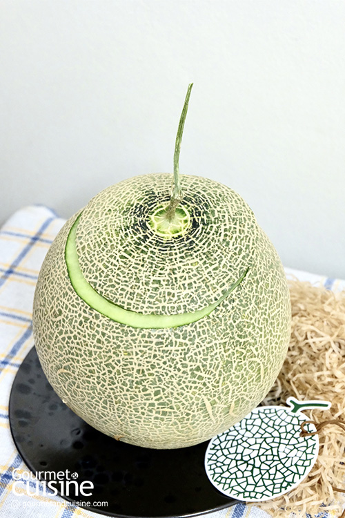 ปีใหม่นี้ต้องจัดแล้ว Melon Cake เค้กเมล่อนหวานฉ่ำเต็มลูกจาก Kyo Roll En