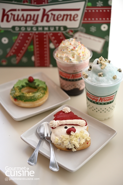 ต้อนรับเทศกาลแห่งความสุขส่งท้ายปีกับ “ฮอลิเดย์ โดนัท” จาก Krispy Kreme