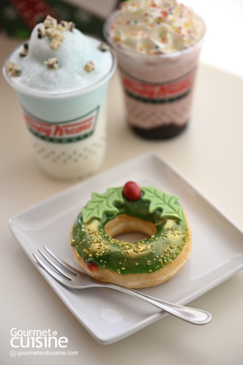 ต้อนรับเทศกาลแห่งความสุขส่งท้ายปีกับ “ฮอลิเดย์ โดนัท” จาก Krispy Kreme
