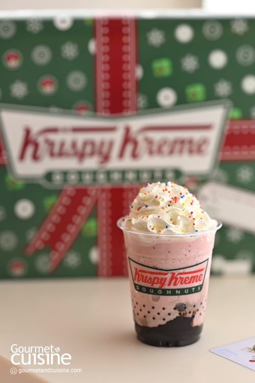 ต้อนรับเทศกาลแห่งความสุขส่งท้ายปีกับ “ฮอลิเดย์ โดนัท” จาก Krispy Kreme