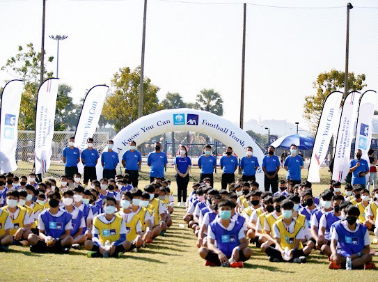 สนาม 2 “KTAXA Know You Can Football Youth (U15) Academy Season2" ที่บุรีรัมย์ เยาวชนกว่า 600 คนร่วมคัด