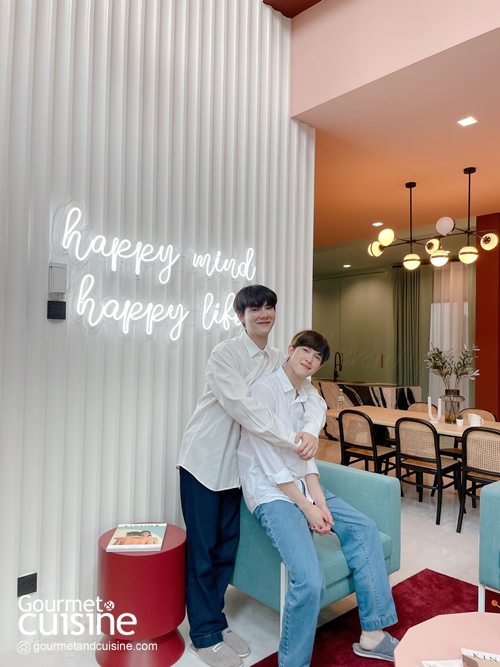 บ้านสีหวานสไตล์คาเฟ่เกาหลีเกาใจของ โบ๊ท-นิวเยียร์