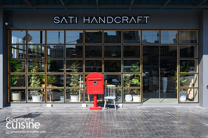 SATI Handcraft สาขาใหม่สไตล์ All Day Dining ในโครงการ Block 28 สามย่าน