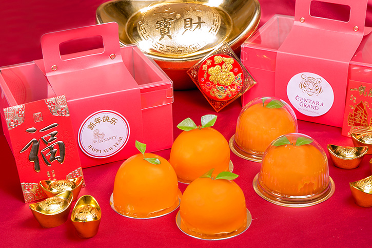 “เค้กส้ม” เสริมสิริมงคลรับตรุษจีน เปิดประเดิมปีเสือ ประจำปี 2565 ณ ซิงก์เบเกอรี่ และ ห้องอาหารจีนไดนาสตี้