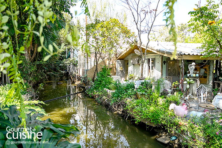 The Flora Cottage คาเฟ่สวย สไตล์สวนยุโรป ย่านไทรม้า นนทบุรี