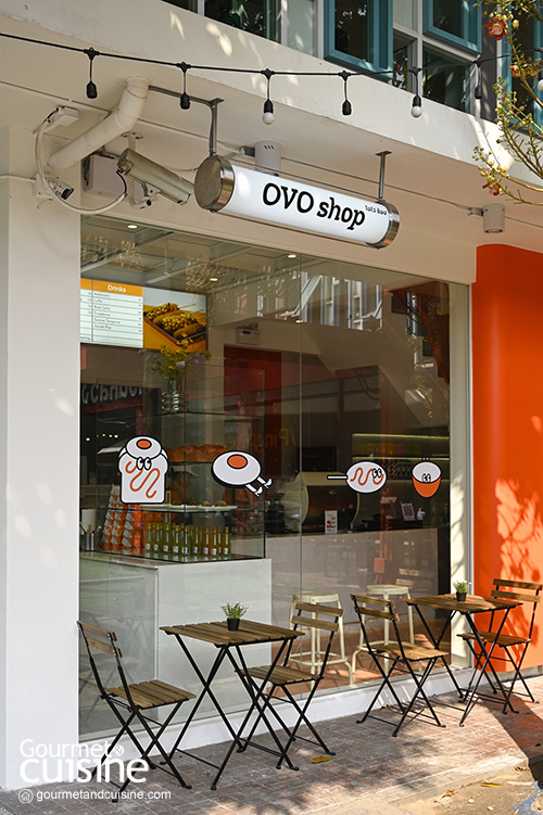 OVO shop คาเฟ่แซนด์วิชไข่น้องใหม่ ย่านจุฬา