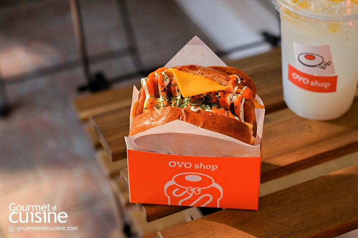 OVO shop คาเฟ่แซนด์วิชไข่น้องใหม่ ย่านจุฬา
