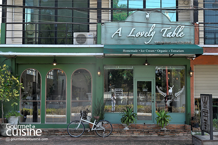 A Lovely Table คาเฟ่ขนมไทยโฮมเมดสุดอบอุ่น อยุธยา