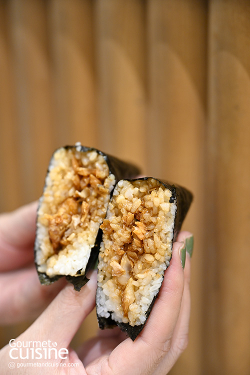 Kodawari ข้าวปั้นไส้ทะลัก เคี้ยวฟินเหมือนกินที่ญี่ปุ่น