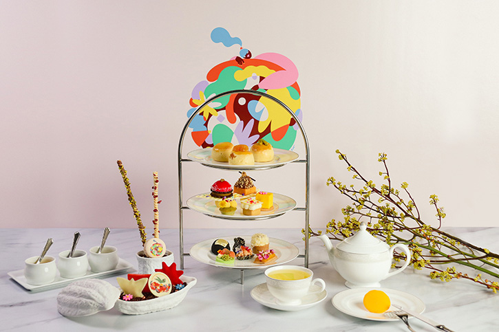 จากผลงานศิลปะสู่ความอร่อย “Summery Dream Afternoon Tea” ที่โรงแรมสยามเคมปินสกี้
