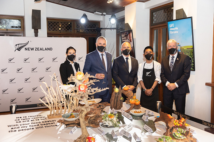 นิวซีแลนด์สานสัมพันธ์กับไทย ผ่านโครงการ “นิวซีแลนด์สร้างสรรค์ด้วยใจ” โชว์ศิลปะอาหารภายใต้แนวคิด “ตะกร้าอาหารนิวซีแลนด์”