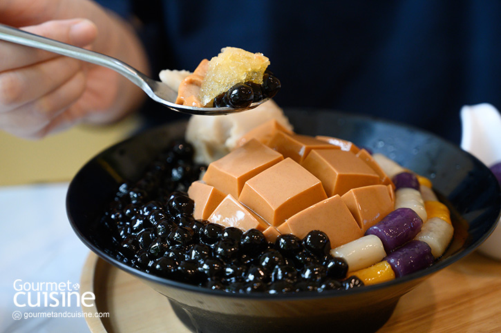 เต้าหู้เย็นเป่าปิง สวนหลวงสแควร์ ร้านขนมหวานสไตล์ไต้หวัน ขวัญใจคนรักเต้าหู้