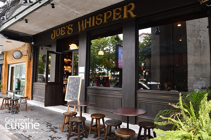 กินดื่มอย่างออกรสที่ Joe’s Whisper @สีลม  