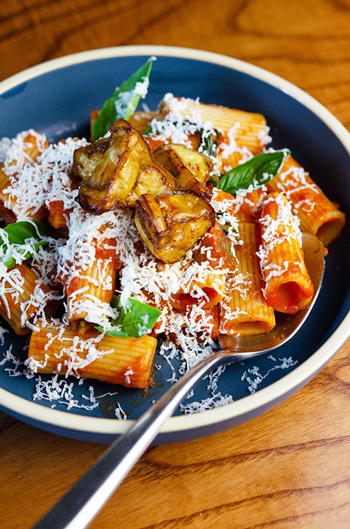 Rigatoni allla Norma