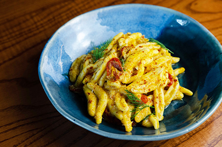 Cavatelli with Crab Meats